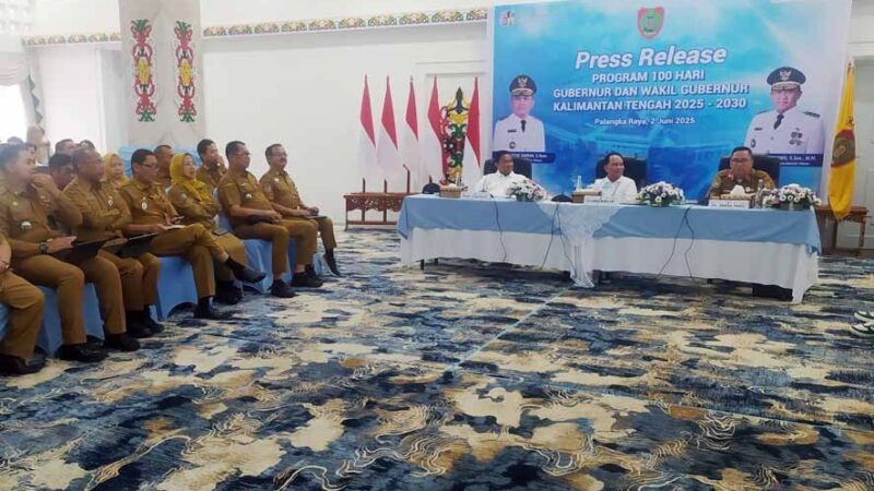Gubernur Sampaikan Program 100 Hari Kerja Bukanlah Tujuan Akhir Melainkan Sebuah Langkah Awal Kedepan
