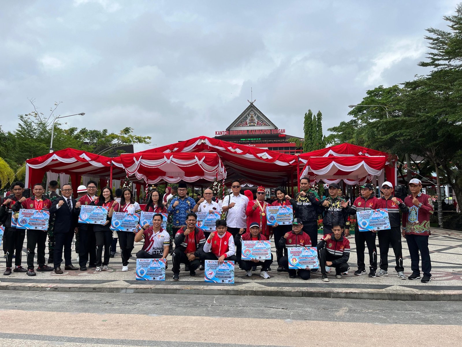 Bonus Rp 1,275 Miliar untuk Atlet PON Kalteng
