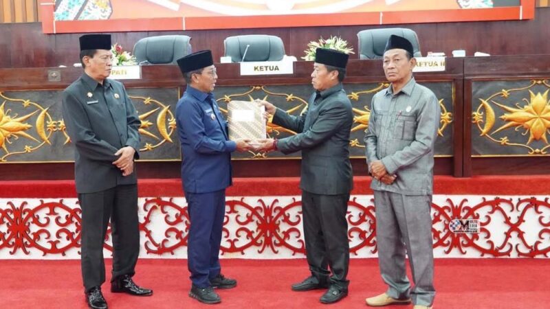 Hadiri Rapur, Bupati Mura : RPJMD Menjadi Dasar Arah Pembangunan dan Penganggaran ke Depan