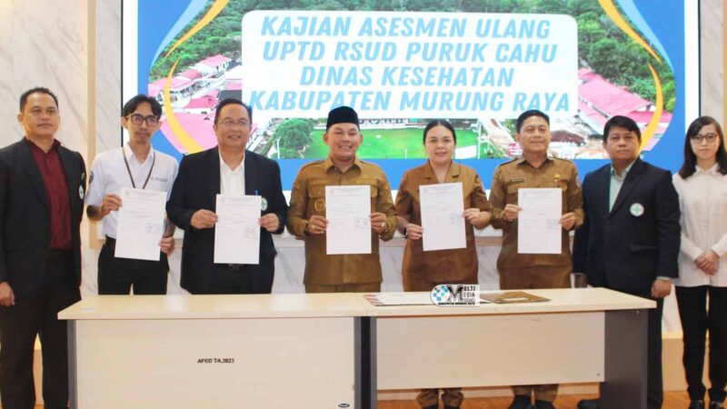 Wabup Mura Hadiri Kajian Asesmen Ulang UPTD RSUD Puruk Cahu