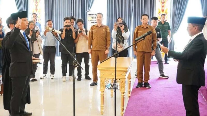 Bupati Mura Minta Direktur Perumda Danum Pomolum Tingkatkan Kualitas Layanan ke Masyarakat