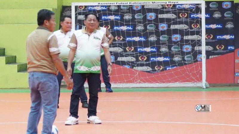 Secara Resmi Bupati Membuka Turnamen Futsal Mura Hebat Season 1
