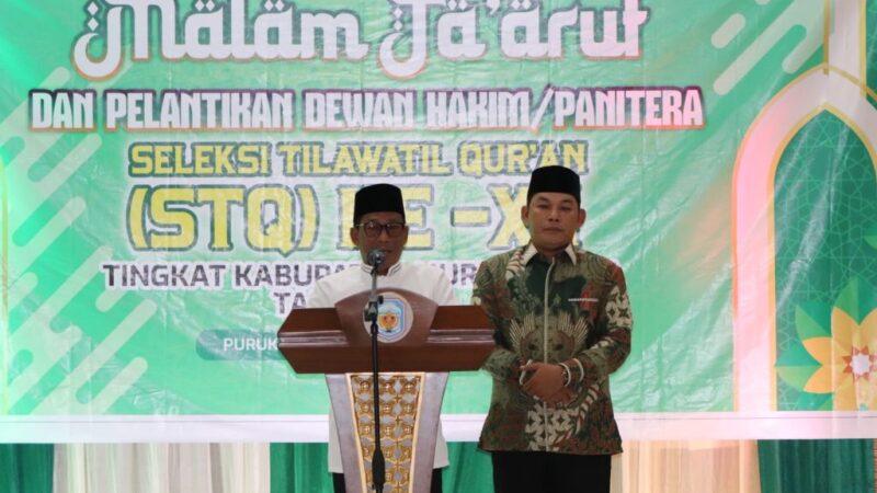 Bupati dan Wakil Bupati Hadiri Gelaran Malam Ta’aruf Sambut Pelaksanaan STQ Ke-XII Tingkat Kab. Mura