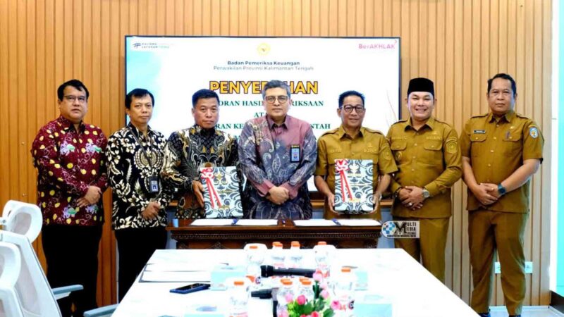 Terima LHP atas LKPD, Kabupaten Murung Raya Raih WTP