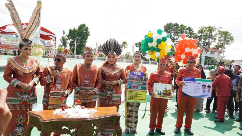 Launching Program Mura Hebat, Bantuan Bidang Pendidikan, Kesejahteraan Sosial dan Penguatan Kelembagaan Adat