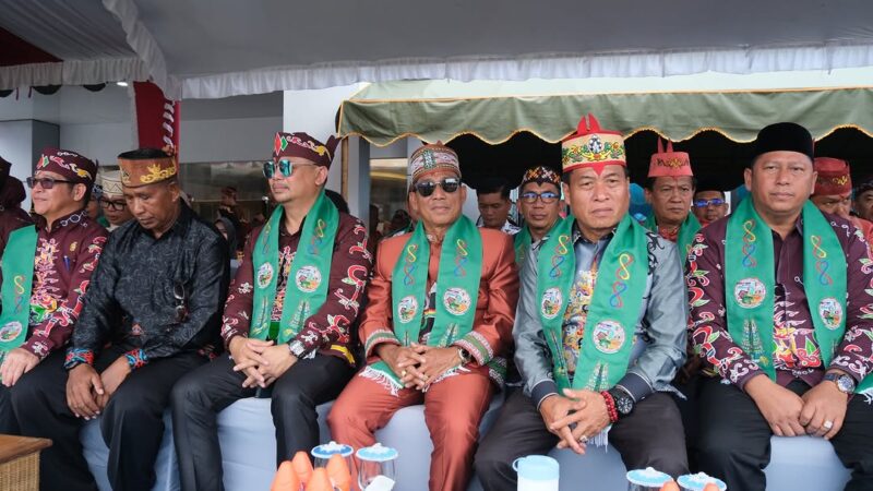 Bupati Heriyus Hadiri Upacara Hari Jadi Ke-23 Kabupaten Bartim