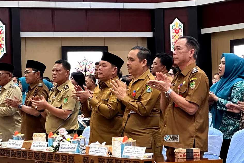 Wabup Mura Rahmanto Muhidin Hadiri Rakor Percepatan Penurunan Stunting