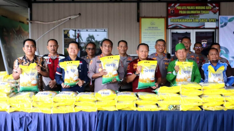 Launching Gerakan Pangan Murah di Kabupaten Murung Raya