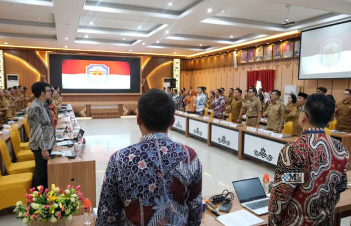 KPK Gelar Rakor Pemantauan dan Evaluasi Perbaikan Tata Kelola Pemkab Mura