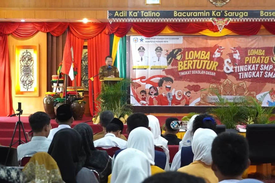 Asisten III Setda Mura Buka Lomba Pemilihan Duta Baca