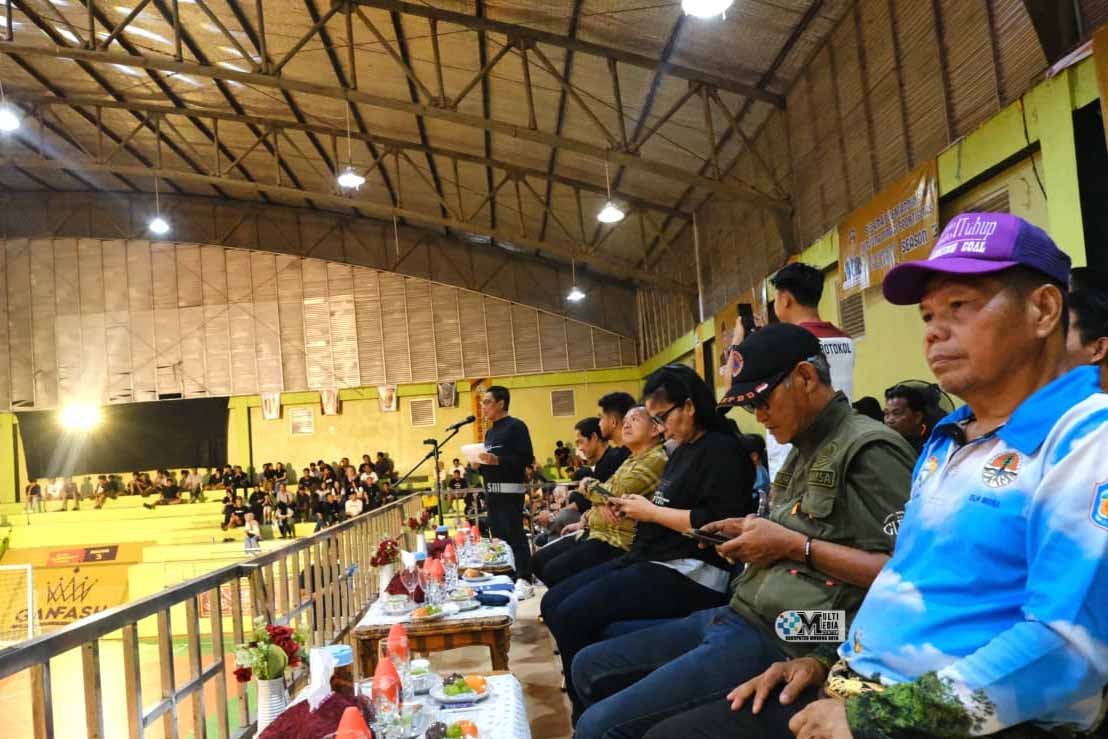 Bupati Mura Heriyus Hadiri Penutupan Tournament Futsal Ganfash Season III