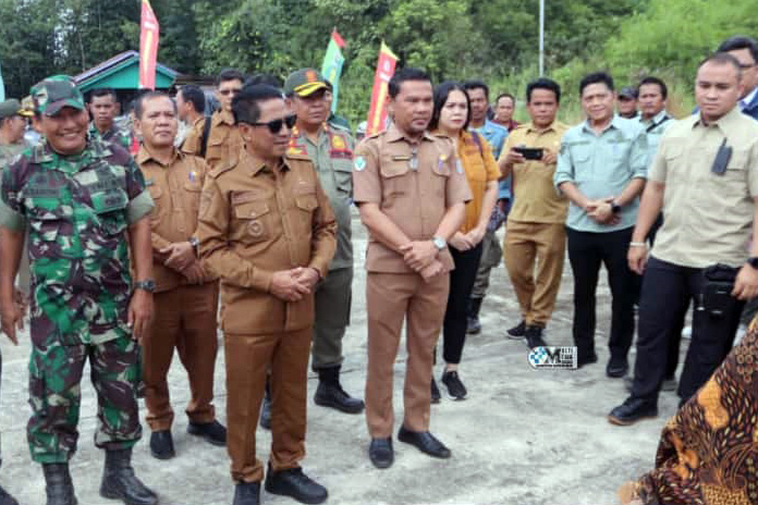 Bupati Mura Resmikan Puskesmas Lopo Mambuh di Desa Mantiat Pari