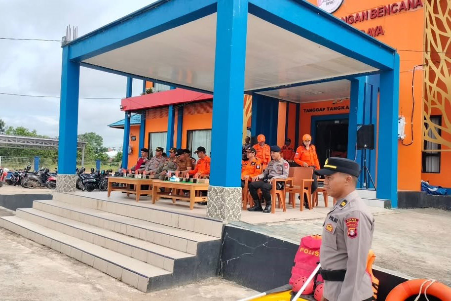 Pemkab Mura Laksanakan Apel Gelar Pasukan Persiapan Penanggulangan Bencana