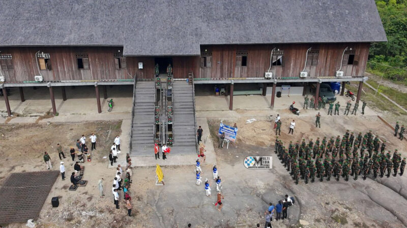 Sambut Kedatangan Danyonif TP 883, Bupati : Pemkab Mura Siap Berkolaborasi dengan Jajaran TNI