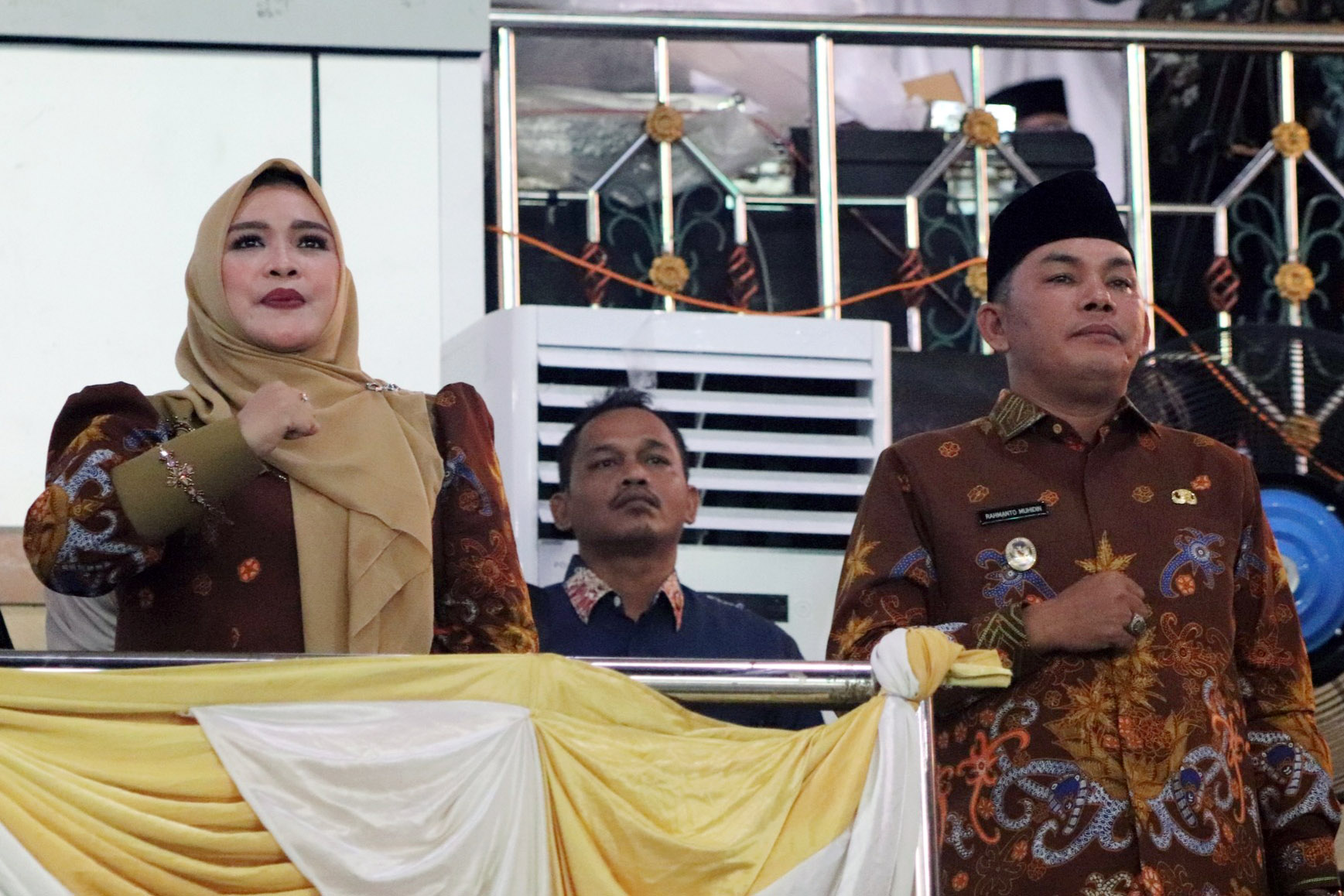 Wabup Rahmanto Muhidin Hadiri Penutupan MTQH XXXIII, Mura Raih Juara III