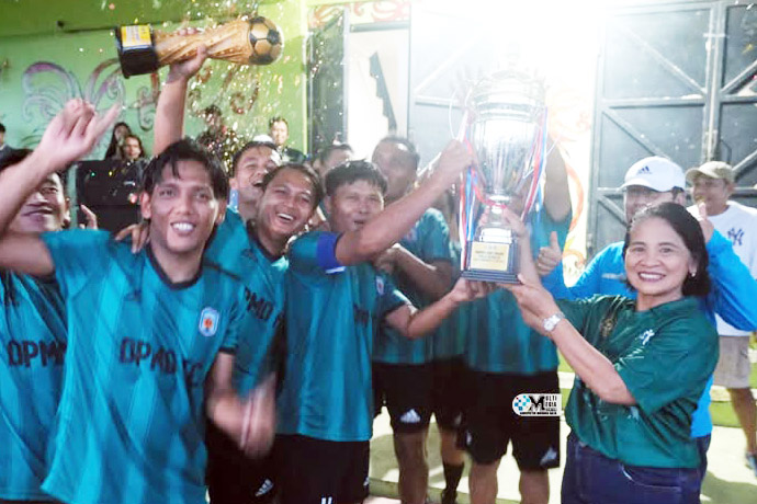 Plt. Kepala DKOP Tutup Turnamen Sepak Bola Bupati CUP I