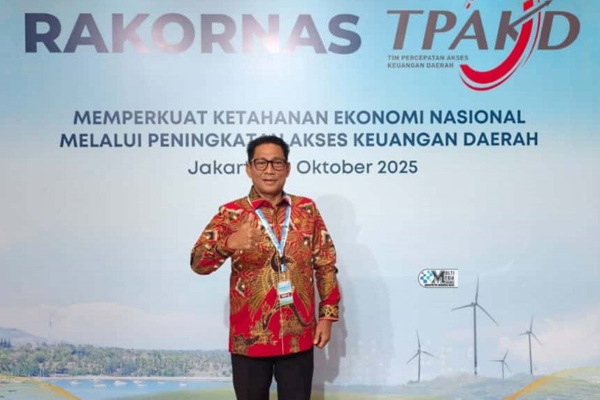 Bupati Mura Hadiri Rakornas TPAKD di Jakarta