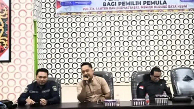 Pemkab Mura Gelar Sosialisasi Pendidikan Politik Bagi Pemilih Pemula