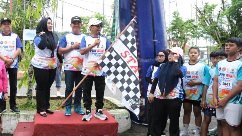 Bupati Heriyus : Fun Run Murung Raya Hebat Sarana Tingkatkan Kesadaran Berolahraga