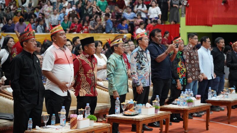 Ibadah dan Perayaan Natal Oikumene di Mura Berlangsung Penuh Sukacita