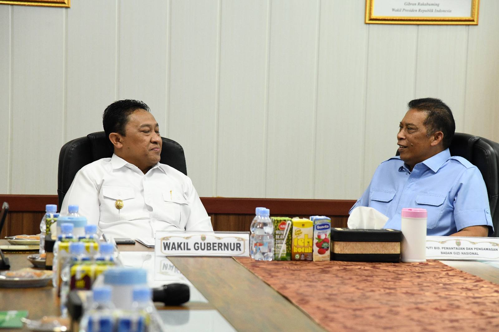 Wagub Edy Pratowo Terima Audiensi Deputi BGN Bahas Program MBG di Kalteng