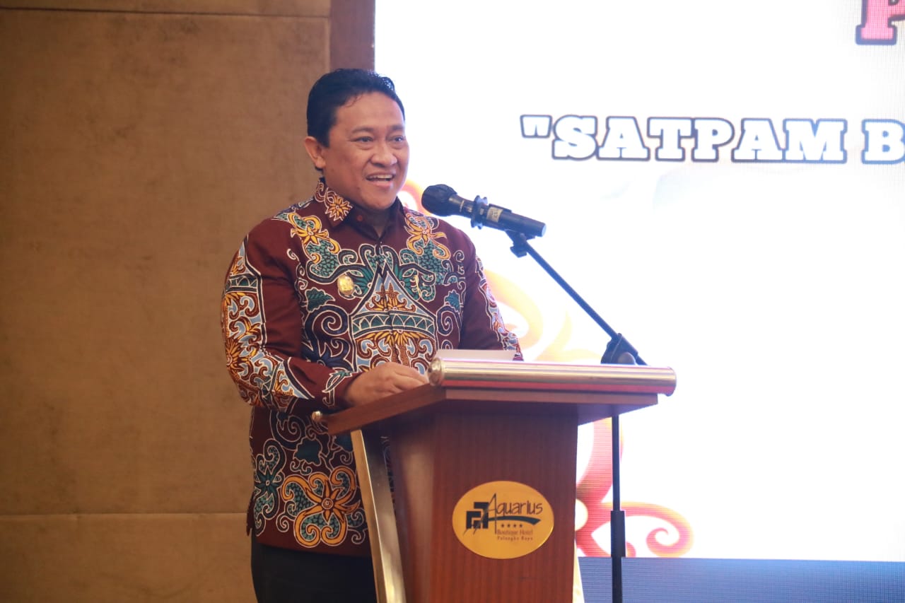 Wagub Kalteng Hadiri Peringatan HUT ke-45 Satpam