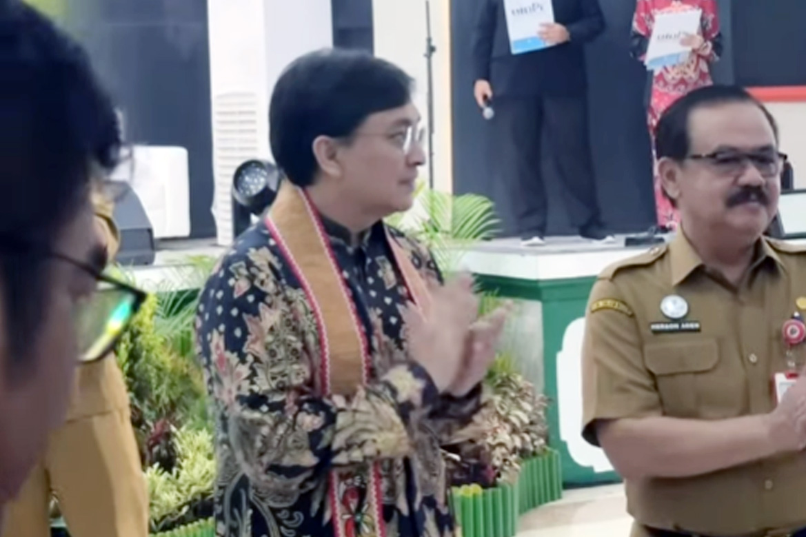 Asisten Ekobang Hadiri Studium Generale Staf Khusus Presiden Bidang Ekonomi Kreatif