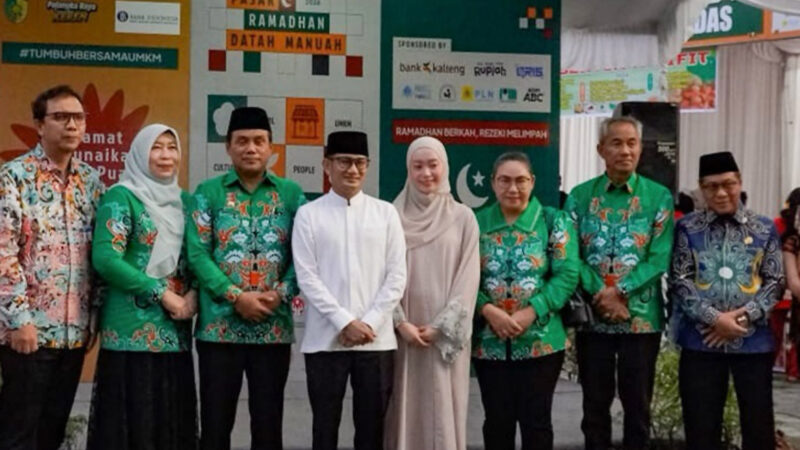 Ketua DPRD Subandi Hadiri Peresmian Pasar Wadai Ramadan