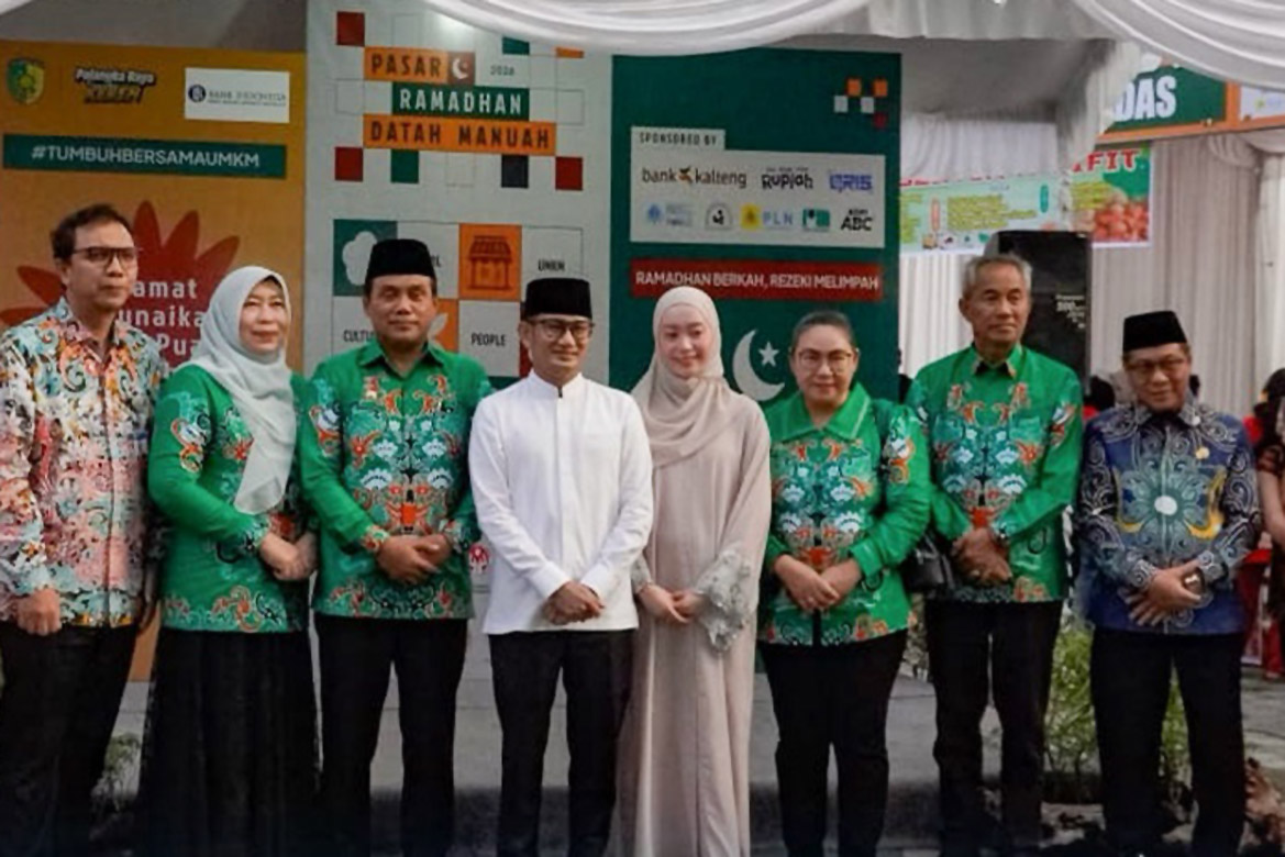 Ketua DPRD Subandi Hadiri Peresmian Pasar Wadai Ramadan
