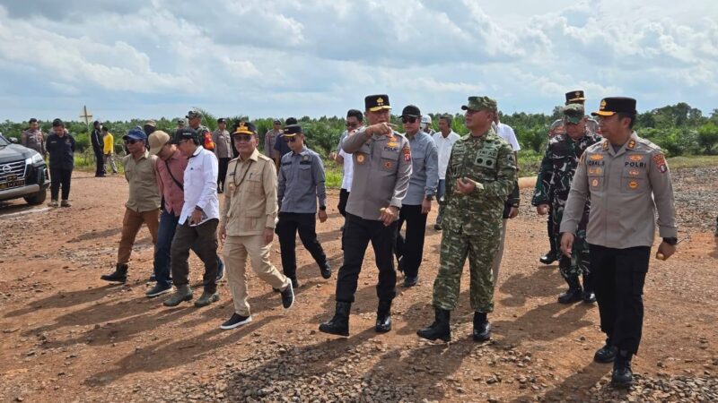 Gubernur Bersama Kapolda Kalteng Ikuti Tanam Jagung Serentak Kuartal I di Pulang Pisau