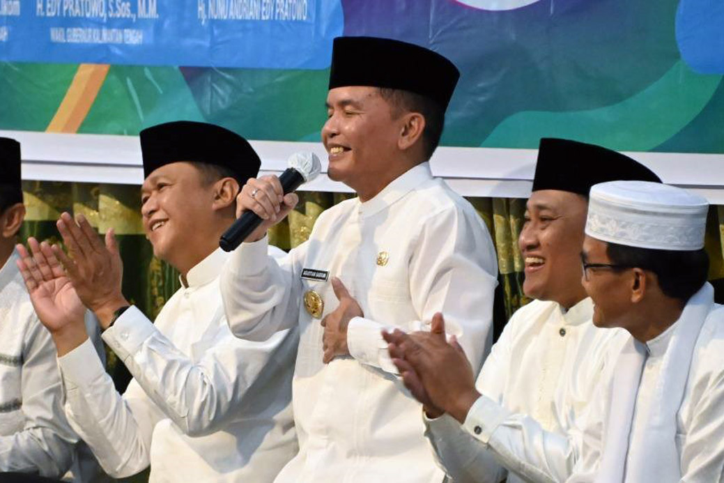 Momentum Peringatan Nuzulul Quran, Dengan Semangat Kebersamaan Gubernur Kalteng Ajak Semua Elemen Perkokoh Persatuan