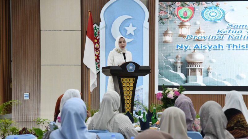 Peringati HKG PKK ke-54, TP PKK Kalteng Gelar Tasyakuran dan Buka Puasa Bersama