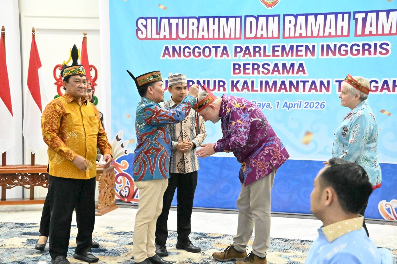 Pererat Silaturahmi dengan Mitra Internasional, Gubernur Kalteng Apresiasi Kunjungan Anggota Parlemen Inggris