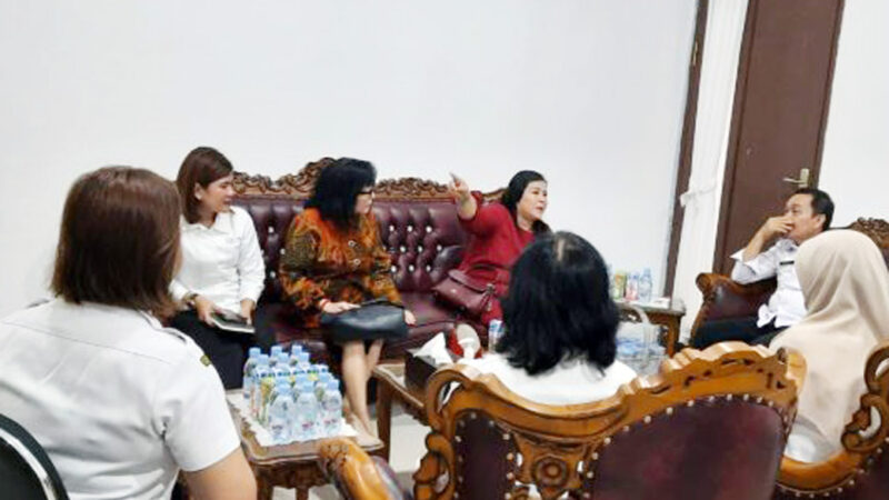 Waket II DPRD Nenie Adriati Lambung kunker ke Dinkes Kota Palangka Raya