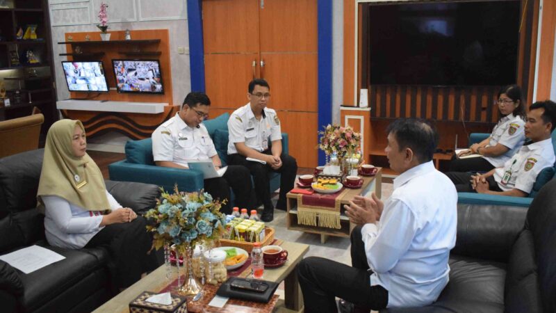 Perkuat Swasembada Pangan Perikanan, Dislutkan Kalteng Laksanakan Pertemuan Dengan Bupati Bartim