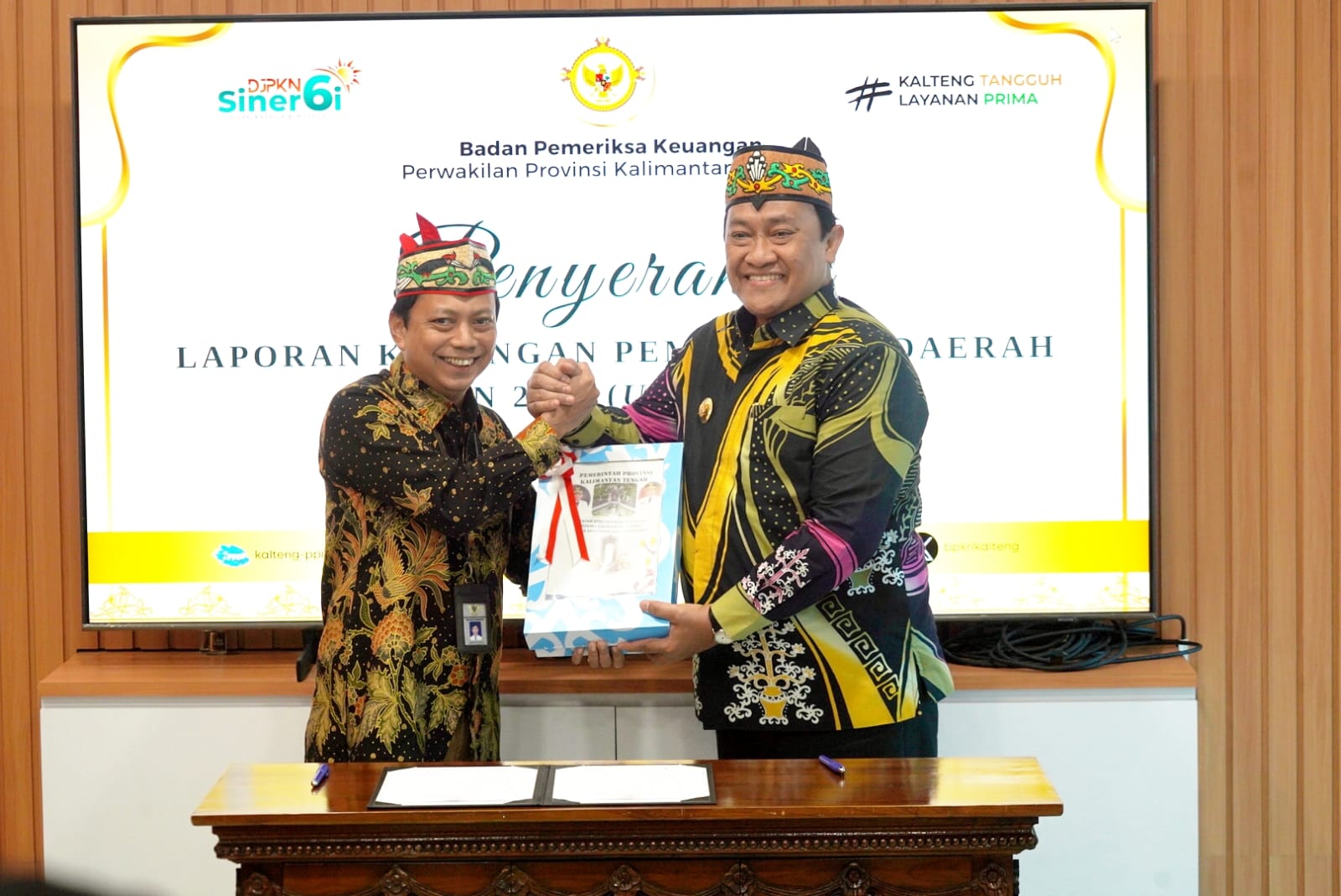 Serahkan LKPD Unaudited 2025 Kepada BPK Perwakilan Kalteng, Pemprov Kalteng Optimis Raih Kembali WTP