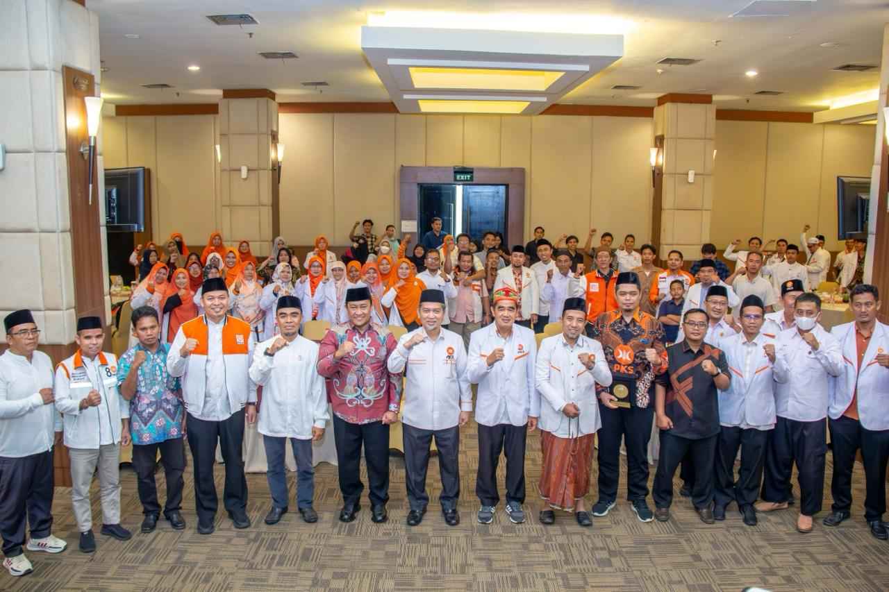 Wagub Edy Pratowo Hadiri Halal Bihalal serta Sosialisasi Empat Pilar Kebangsaan DPW PKS Kalteng