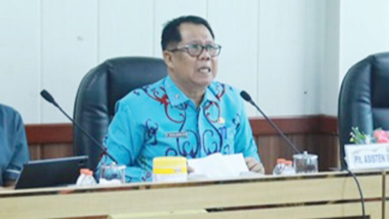 Pemprov Kalteng Gelar Rapat Bahas Skema Kredit UMKM HAGUET Secara Virtual
