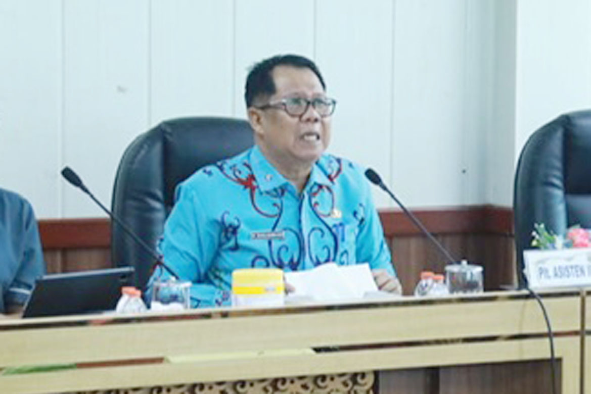 Pemprov Kalteng Gelar Rapat Bahas Skema Kredit UMKM HAGUET Secara Virtual