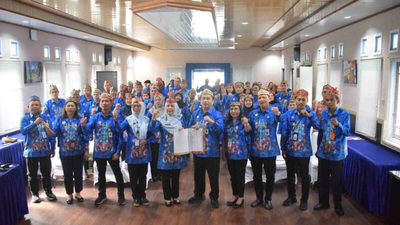 Dukung Komitmen Gubernur, Dislutkan Kalteng Teguhkan Komitmen BerAKHLAK