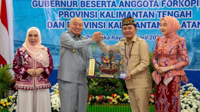 Gubernur beserta Forkopimda Kalsel Silaturahmi ke Gubernur Kalteng