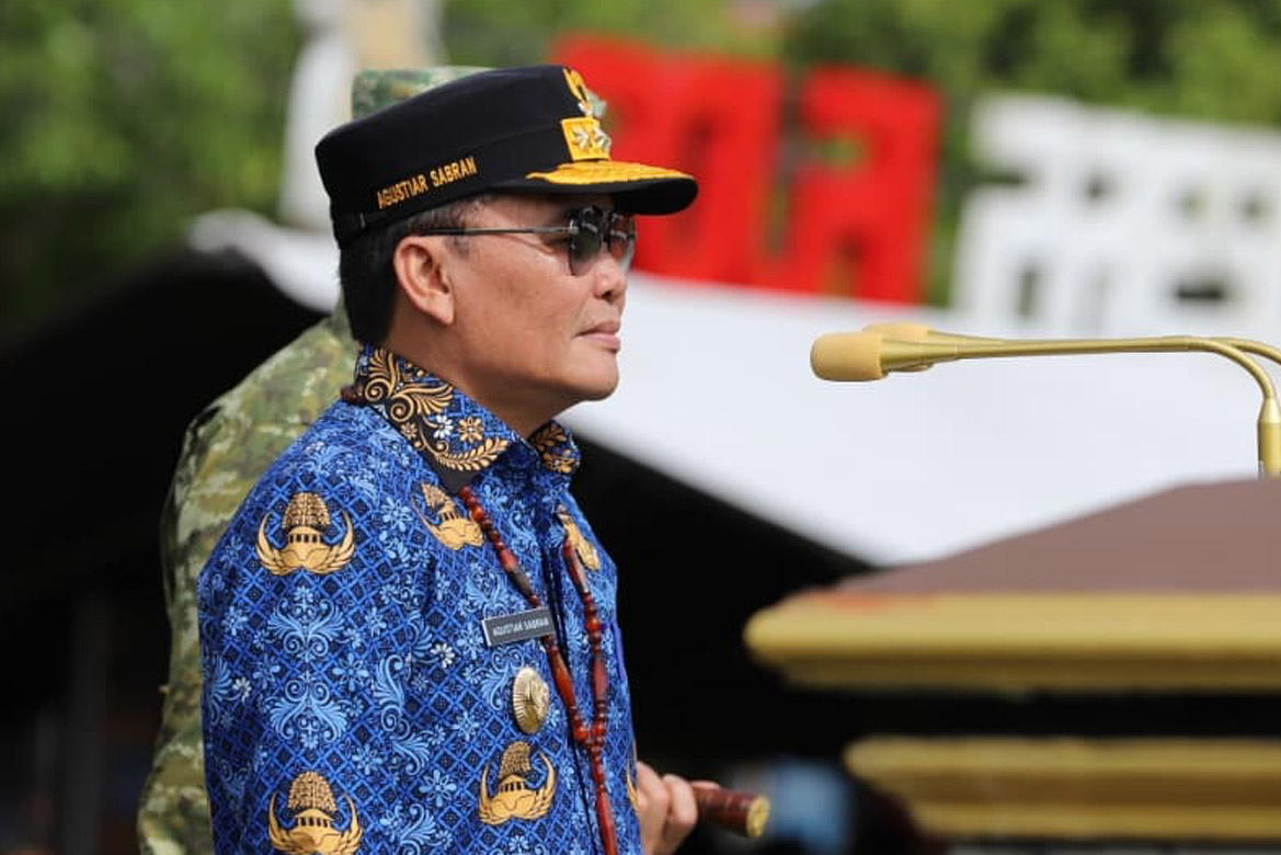 Gubernur Kalteng Pimpin Apel Kesiapsiagaan Penanggulangan Karhutla 2026