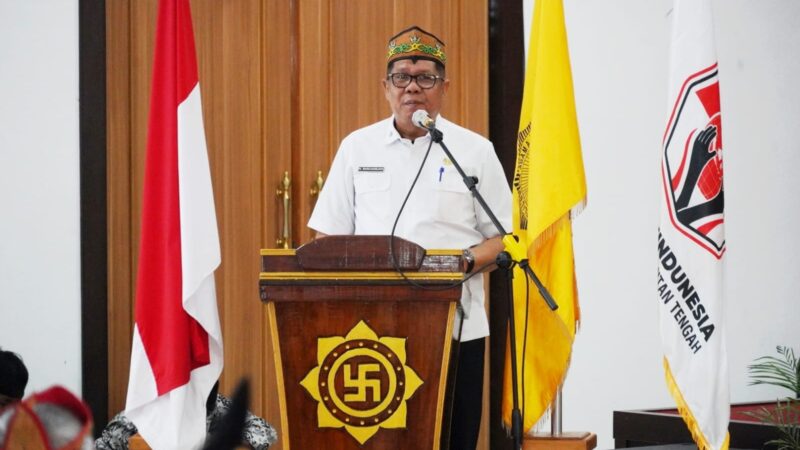 Wakili Gubernur, Sahli Darliansjah Hadiri Pelantikan dan Pengukuhan Pengurus LBH Antang Damang