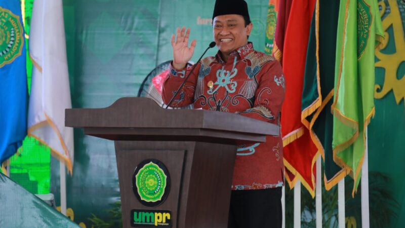 Wagub Kalteng Hadiri Wisuda Gelombang I UMPR sekaligus Launching Program D-1 Pertanian serta Ground Breaking UMPR Hall