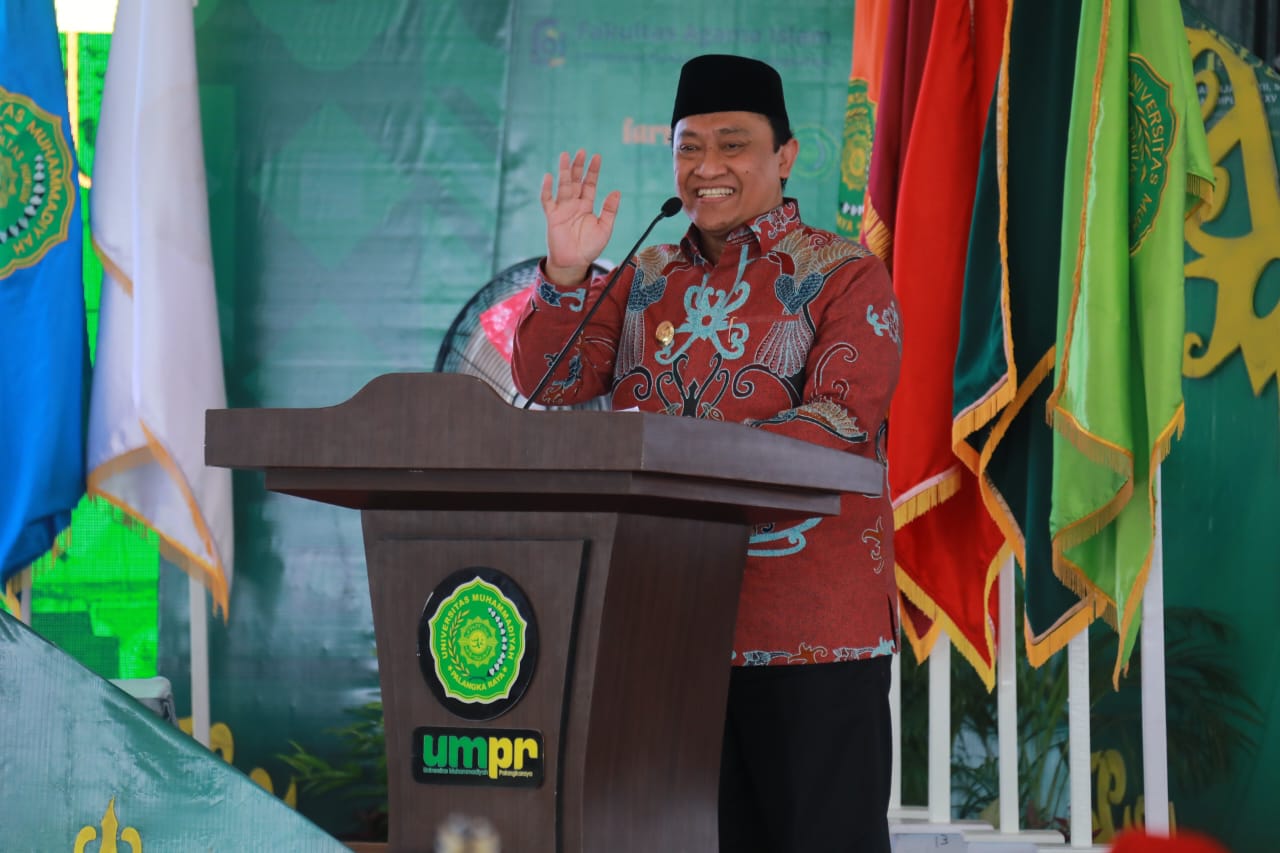 Wagub Kalteng Hadiri Wisuda Gelombang I UMPR sekaligus Launching Program D-1 Pertanian serta Ground Breaking UMPR Hall