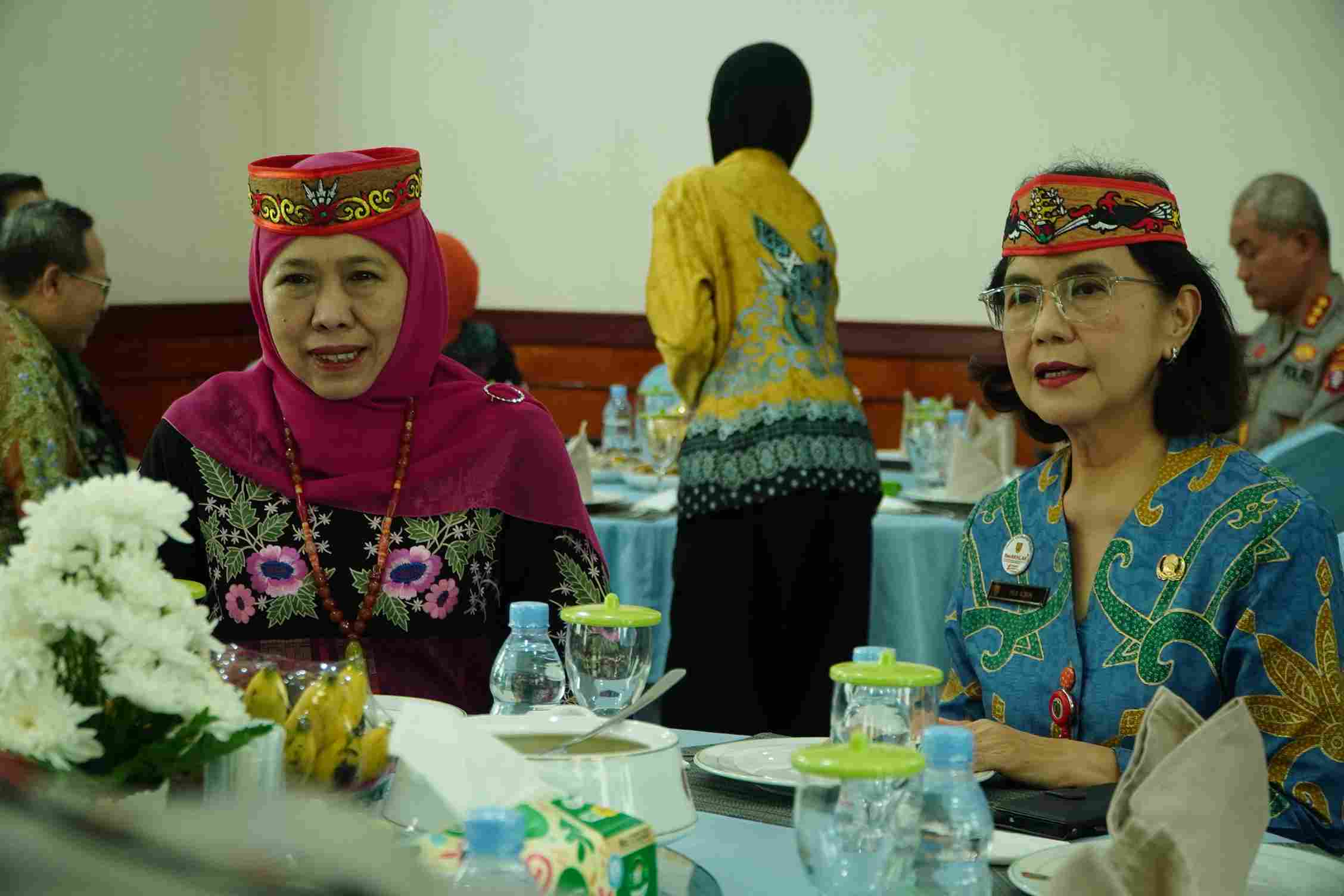 Kunker Sekaligus Misi Dagang, Kedatangan Gubernur Jawa Timur Disambut Pj Sekda Kalteng