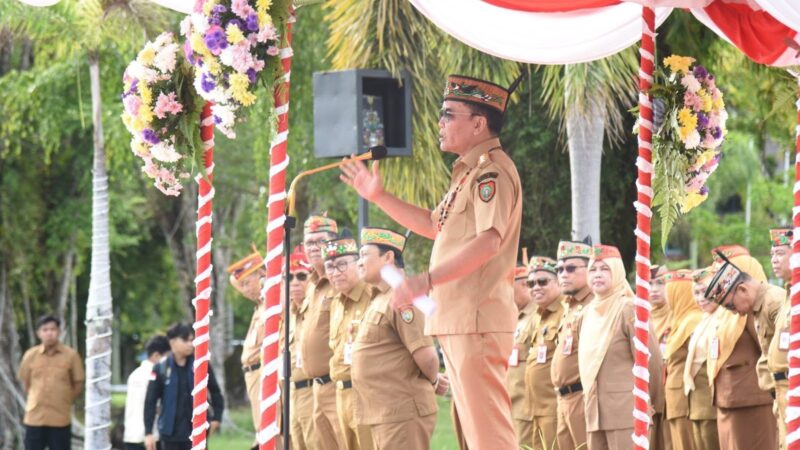 Apel Besar dan Halal Bihalal 1447 Hijriah, Gubernur Sampaikan ASN Harus Inovatif dan Pastikan Setiap Program Berjalan Efektif