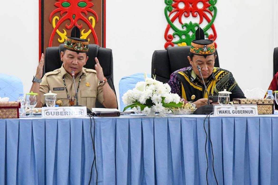 Gubernur Agustiar Sabran Gelar Silaturahmi Bersama Jajaran PT Bank Kalteng