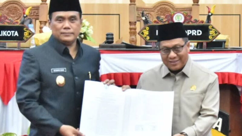 Penyampaian Rekomendasi DPRD Terhadap LKPJ Wali Kota Palangka Raya Tahun Anggaran 2025