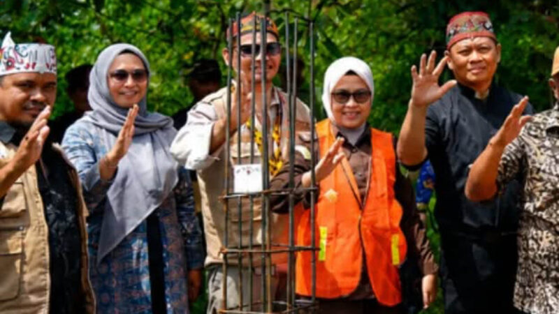DPRD Kota Palangka Raya Hadiri Peletakan Batu Pertama Posko Terpadu GDAN